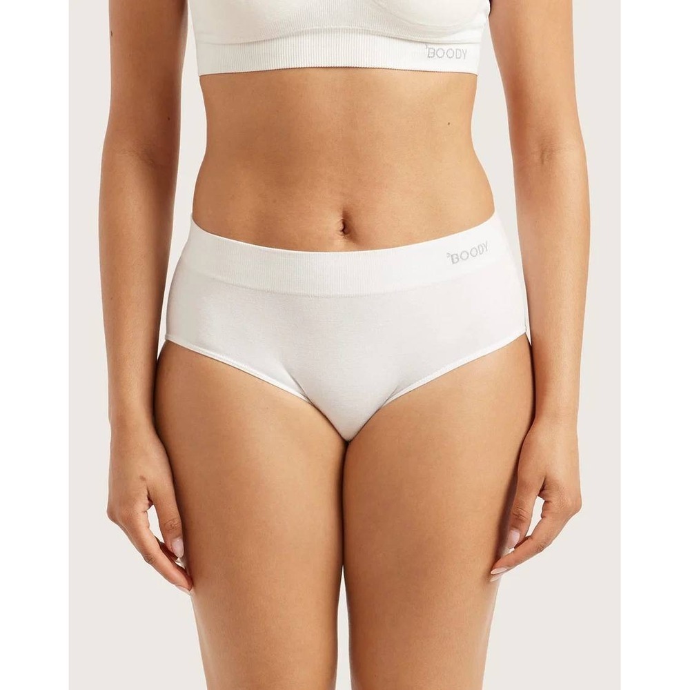 Boody Midi Briefs White Size Large New With Tags